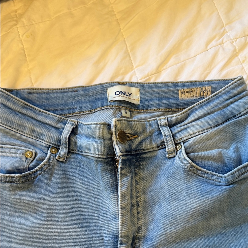 ONLY Sky Blue Denim Pants